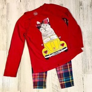 Super Cute - 2 piece - Cat - Volkswagen Beetle - Size 5